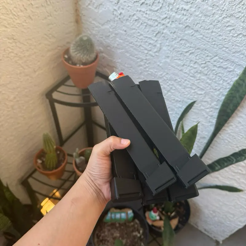 2 pack 3D Printed Magazine Lighter Case | Extended Mag Design | Black