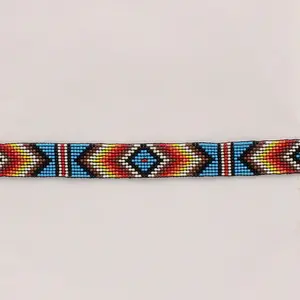 Twister Multi Colored Beaded Hatband 0273497