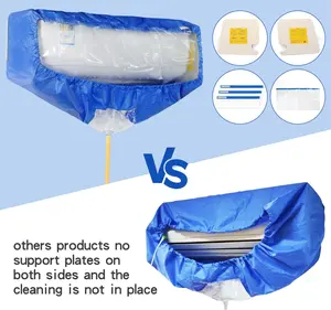 Split Air Conditioning Service Bag with Water Pipe, Wall Mounted Air Conditioning Cleaning Kit