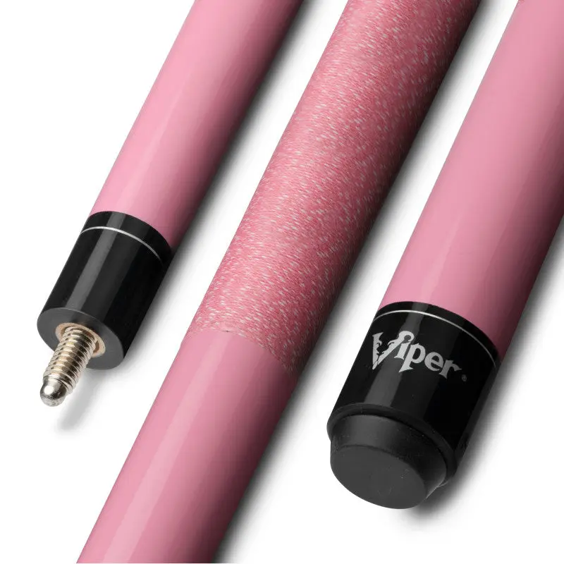Pink Lady Maple Wood Billiard Cue Stick with Irish Linen Wrap, Euro Taper & Le Pro Tip - Supports Breast Cancer Research, Billiard Cue Sticks