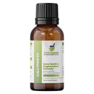 Calc Phos 6x (Calcarea Phosphorica) Cell Salt - Bone Health & Regeneration Remedy | 400 Pellets