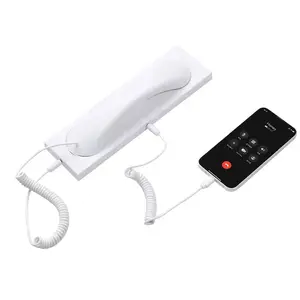 High quality vintage telephone, Open-ear Headphone, Compatible with both USB Type-C and 3.5mm jacks, for Home Office, novelty gadgets, Christmas Gift