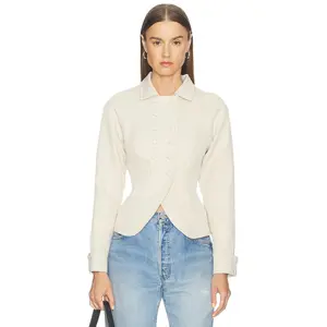 LIONESS Form Jacket in Cream