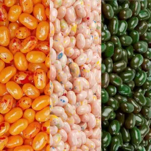 RICH & RICHERS Jelly Belly 1.5lb Fruity Explosion Jelly Beans Mix Peach Tutti Frutti & Watermelon Bulk Candy Bag TikTok Viral Sweet Snacks