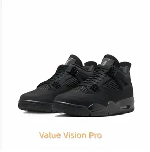 All-Black High-Top Casual Sneakers with Mesh Panels and Air Cushioning
