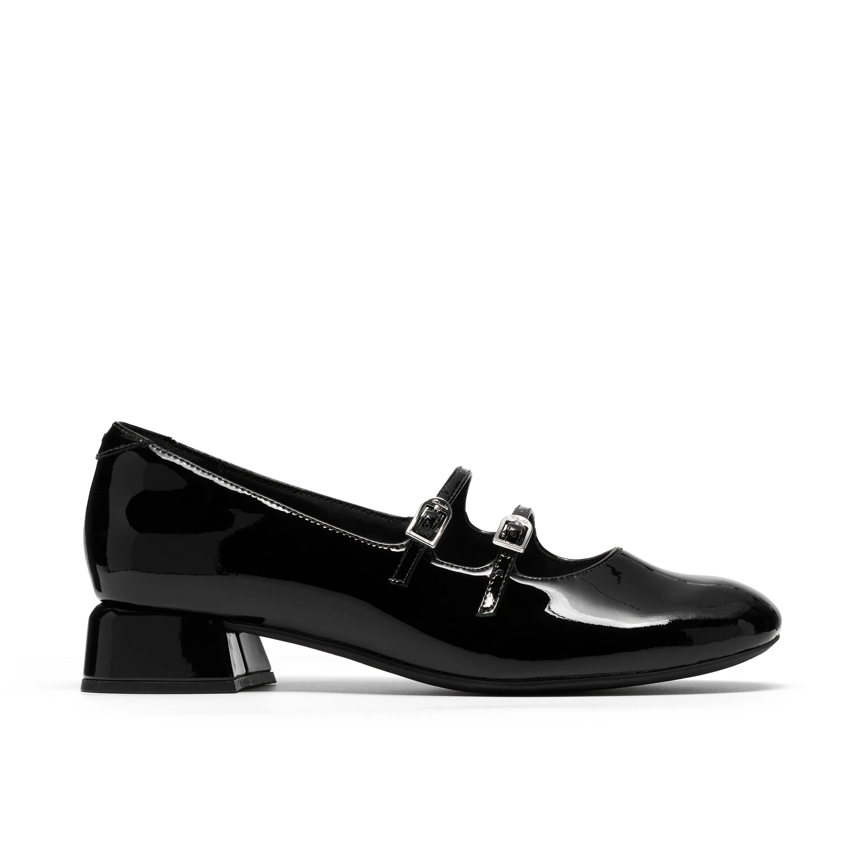 Clarks Womens Daiss30 Shine Mary Janes