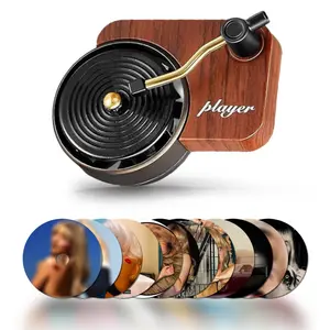 12pcs  Record Player Car AirFreshener -Cool Car Decoration - Pop Singer Car Decoration