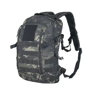 20L Lightweight Tactical Backpack Waterproof with Multi-Pocket for Outdoor Sports Hiking Fishing Bag 600D Nylon Molle System Adjustable Straps