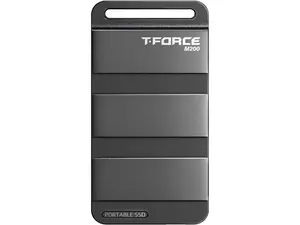 Team Group T-FORCE M200 4TB Portable SSD USB3.2 Gen 2x2 Type-C, Read/Write 2000MB/s Compatible with PS5 & Xbox & Chrome OS (T8FED9004T0C102)