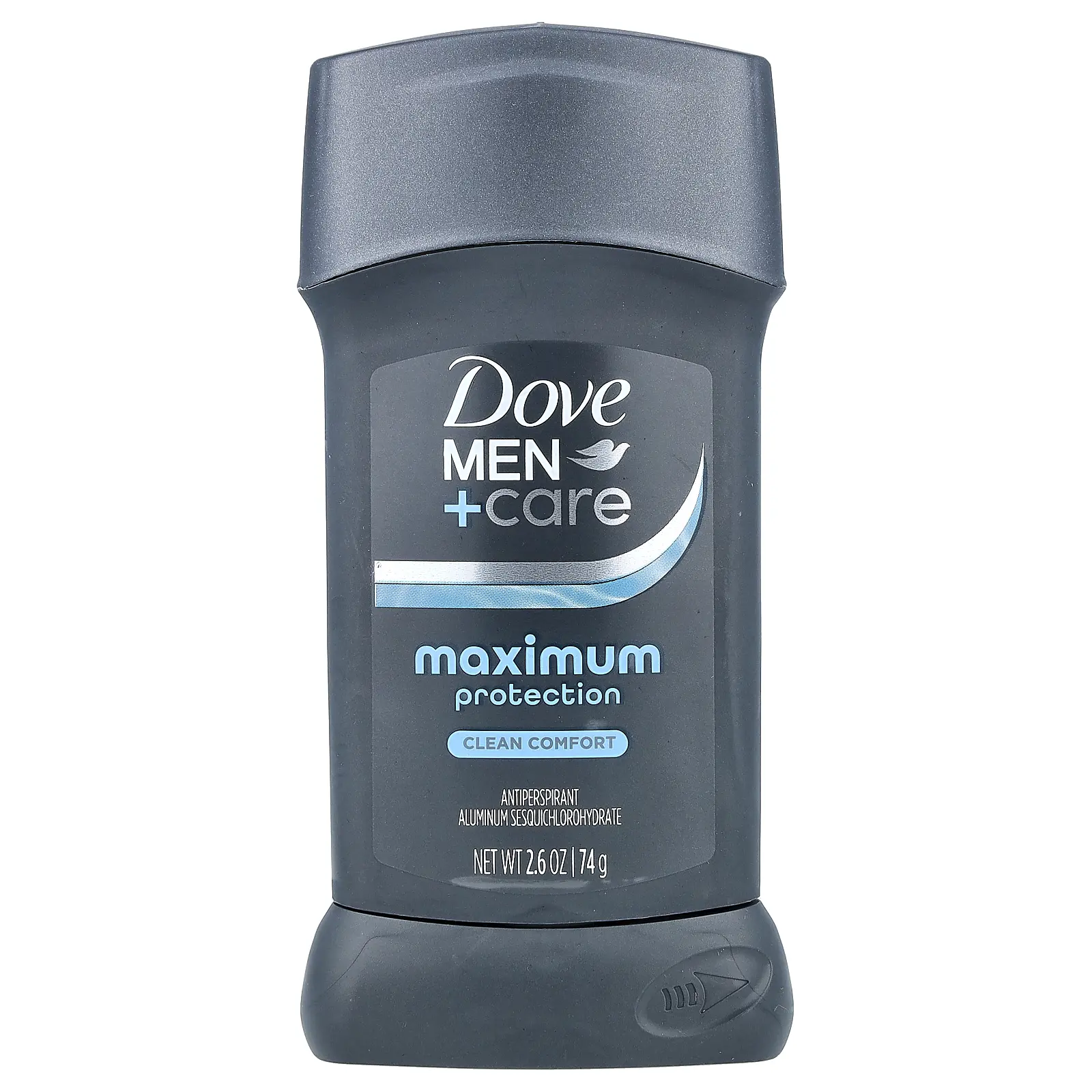 Dove Men + Care, Maximum Protection Antiperspirant, Clean Comfort, 2.6 oz (74 g)