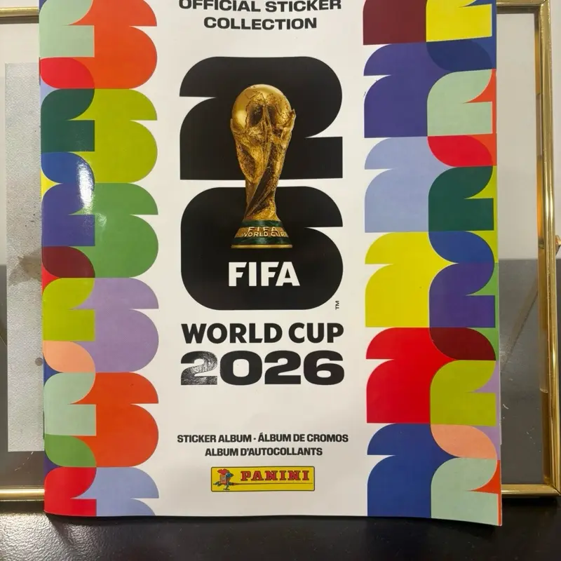 Panini 2026 World Cup Soft-Cover Collectible Sticker Booklet