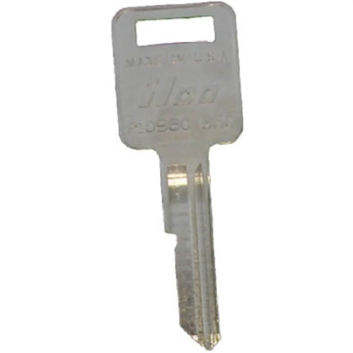 Kaba B50-P1098C C-Keyway Ignition Key Blank for GM Vehicles - Blank Cylinder Locks, Automotive Security Accessory, Pack of 10