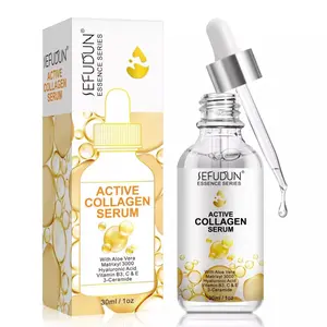 Active Collegen Serum with Matrixyl 3000 , Hyaluronic Acid , Vitamin B3 C & E daily skincare
