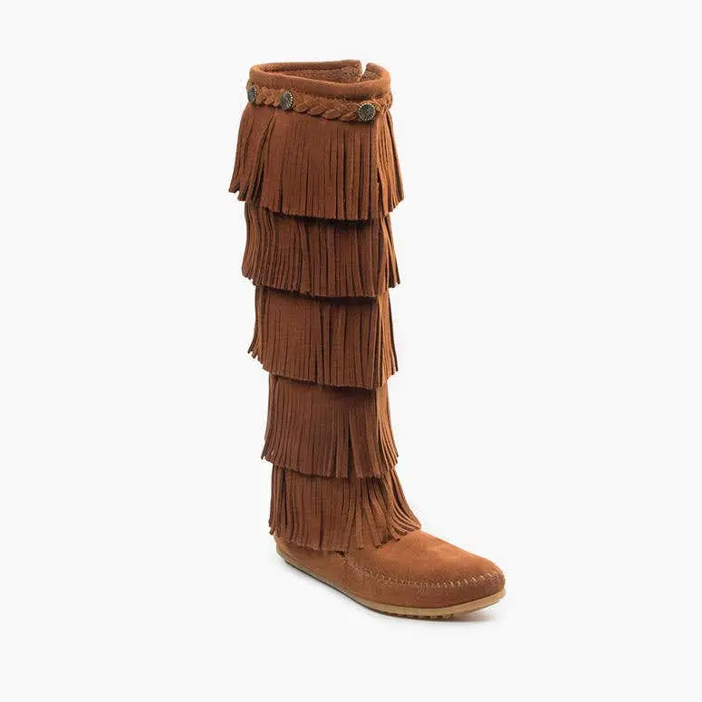 5-Layer Fringe Boot