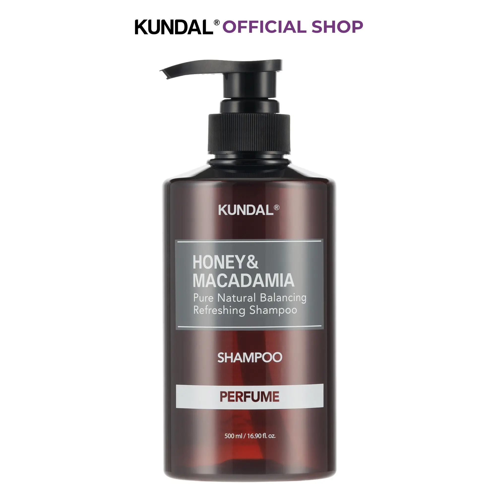 [KUNDAL] HONEY & MACADAMIA SHAMPOO 16.9fl. oz. - [7 Scents]