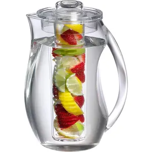 Infusion Flavor Pitcher, Clear, 93 oz.