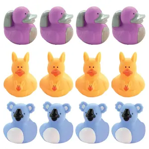 Australian Animal Rubber Ducks - 12 Pc.