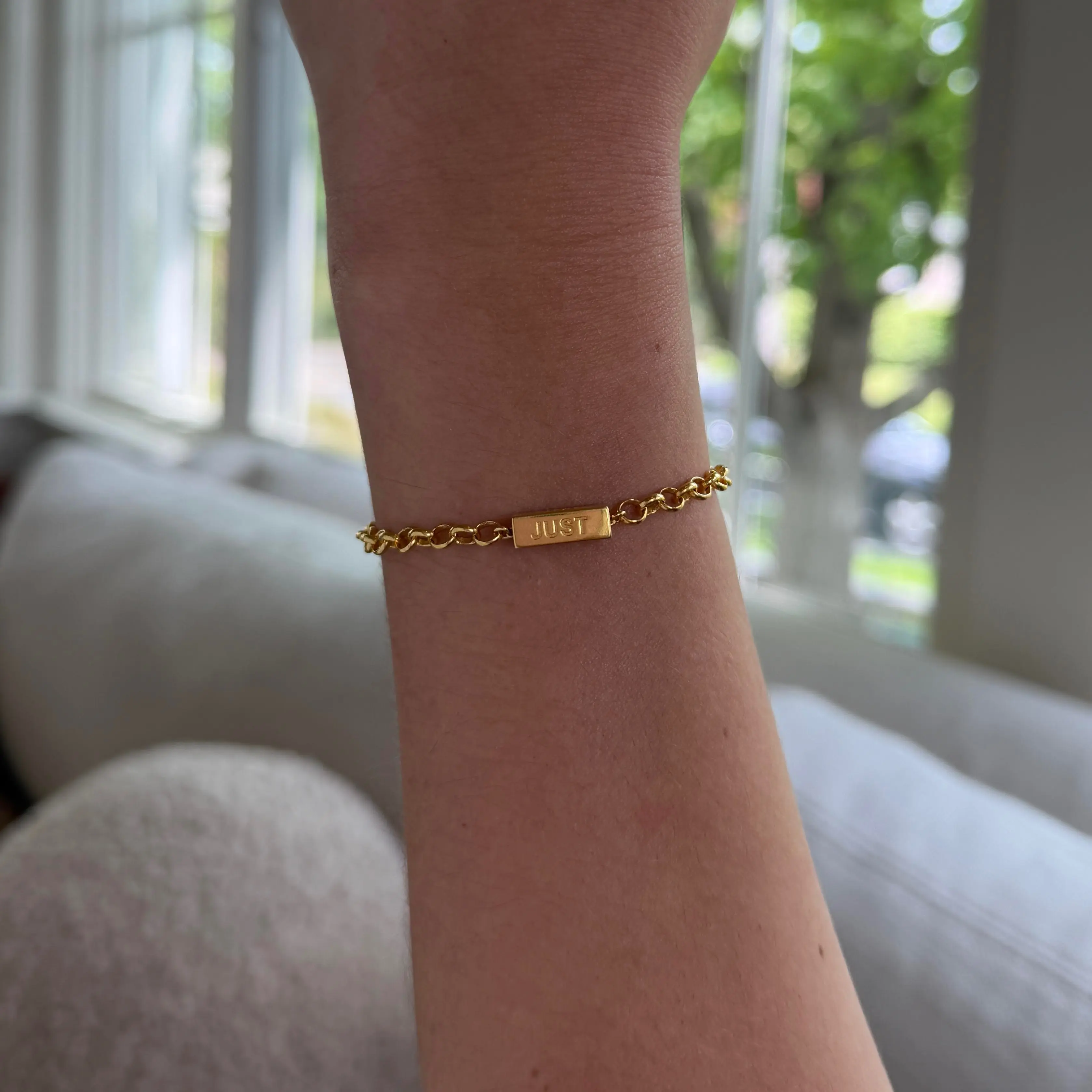 Just Take Your Time Fidget Spinner Bracelet