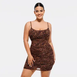 Popilush Casual Dresses for Women Ruched Bodycon Mini Dress with Built in Shapewear Party Club Night Out Outfits Overall Style Formal Womenswear  -LIVE