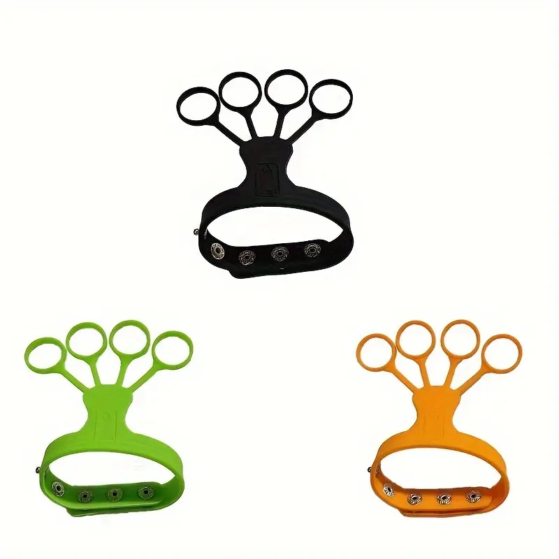 Unisex Basketball Training Equipment, Rubber 5-Finger Grip Separator, Shooting Form Practice Aid for Adults & Youth 14+, Five-Finger Grip