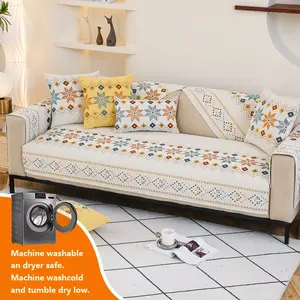 1pc Sofa Cover Couch Covers Sofa Slipcover Universal for All Seasons, Modern L-Shaped Couch Cushion Protector, Non-Slip Washable Dustproof, Pet-Friendly for 1-4 Seater