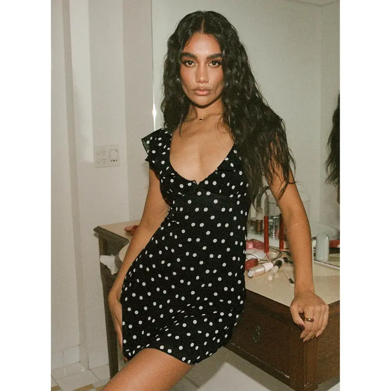 50s dress black and white polka dot dress - TikTok Shop 50s dress black and white polka dot dress - TikTok Shop