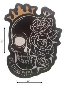 One Strong Mother Vinyl Sticker