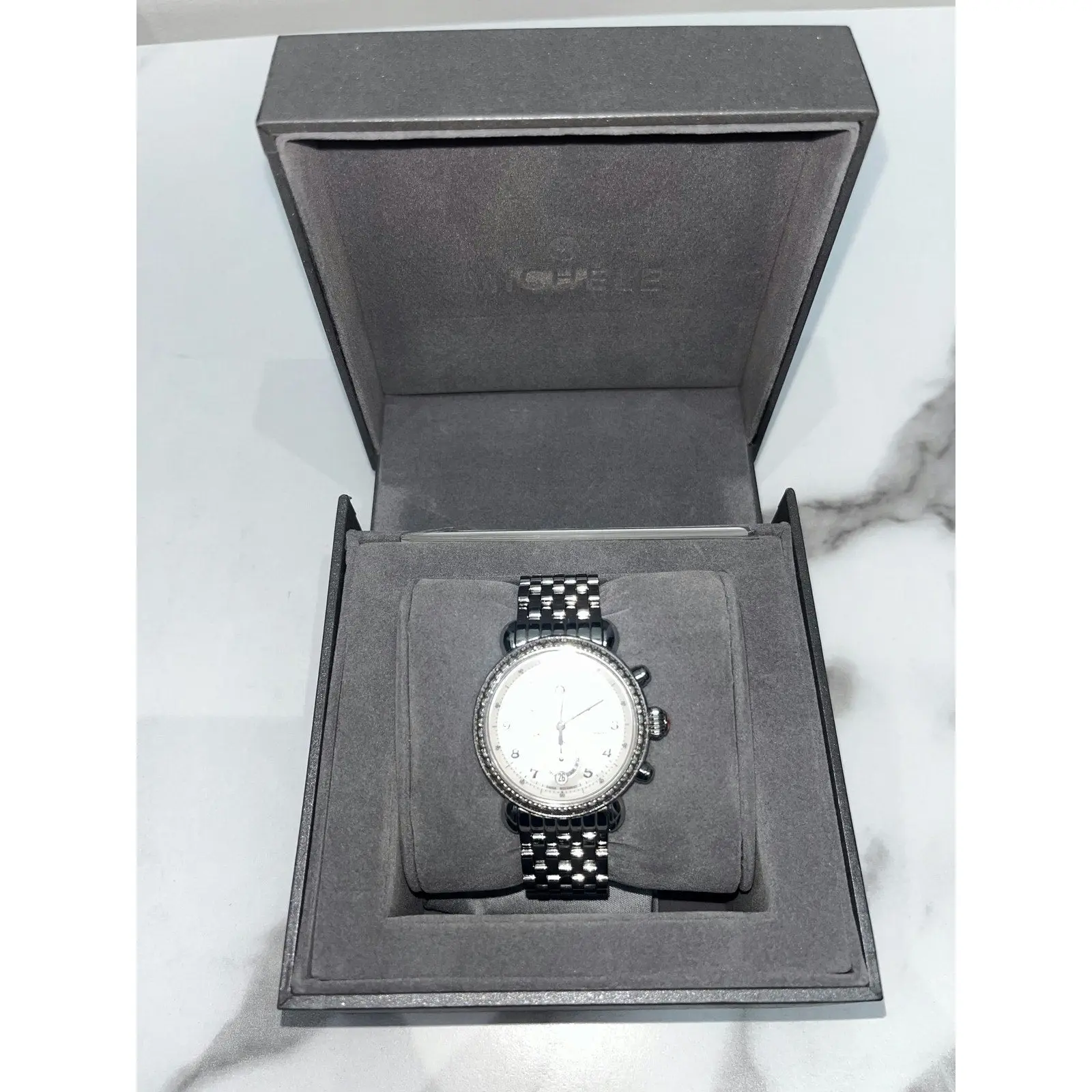 Michele CSX Diamond Chronograph Women's Watch