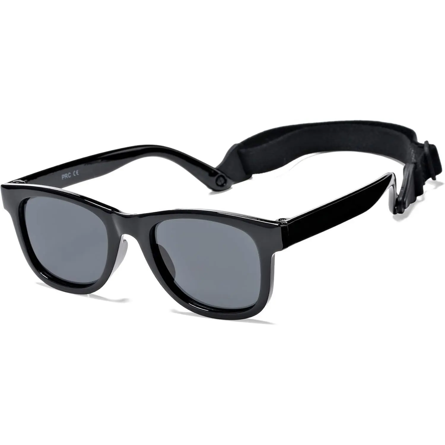 Kid Sunglasses for 0-24 Months Babies & Toddlers, Polarized, 100% UV Protection, Safety First, Flexible Frame, Strap Secure, Everyday Wear, Ultra-Soft