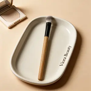 concealer paw brush – Seamless Effortless Application for Concealer to Cover Dark Circles & Discoloration with Blendable Spot Coverage for Liquid or Powder Makeup, Vegan & Cruelty-Free