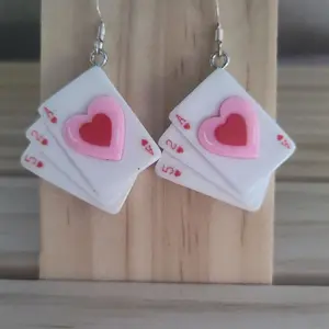 Poker Card Earrings- CLEARANCE