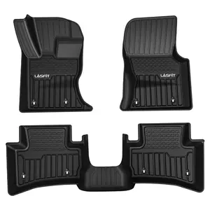 Lasfit Custom TPE Floor Mats for 2017-2026 Jaguar F-Pace, 1st & 2nd Row Car Floor Mats, Automotive Interior Accessories, Mat Floor Mats
