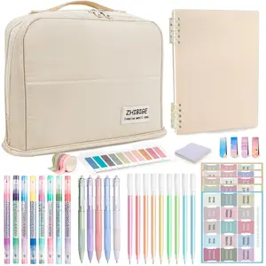 Bible Study & Journaling Kit for Women: No-Bleed Highlighters, Pens & A5 Notebooks with Tabs – Christian Gifts for Beginners, Students & Church Groups