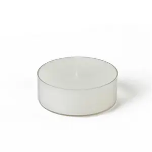 212 MAIN Mega Oversized Citronella Tealight Candles - 12-Piece Box, 8-Hour Burn Time, Hand-Poured, Centerpiece, Handheld Camping & Hiking Lights