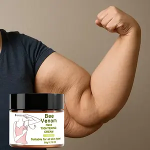 Super Bee Venom Body Lotion 50g, Collagen & Hyaluronic Acid, Firming Moisturizer for Dry Skin, Arms, Abdomen, Thighs, Buttocks