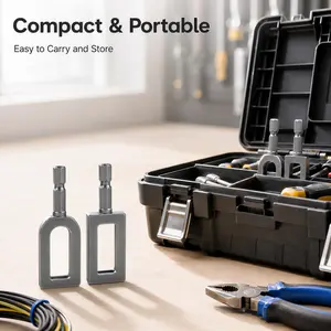 Multifunctional Wire Twister / Knotter - Sizes #9 & #11 - Wire Winding Tool & Twisting Sleeve - Large-Diameter Wire Application