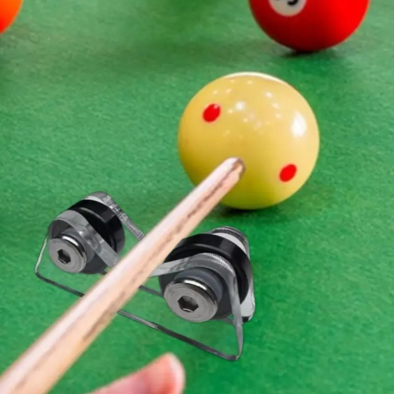 Acrylic Pool Cue Straightness Detection Tool Set, Transparent Snooker/9 ...