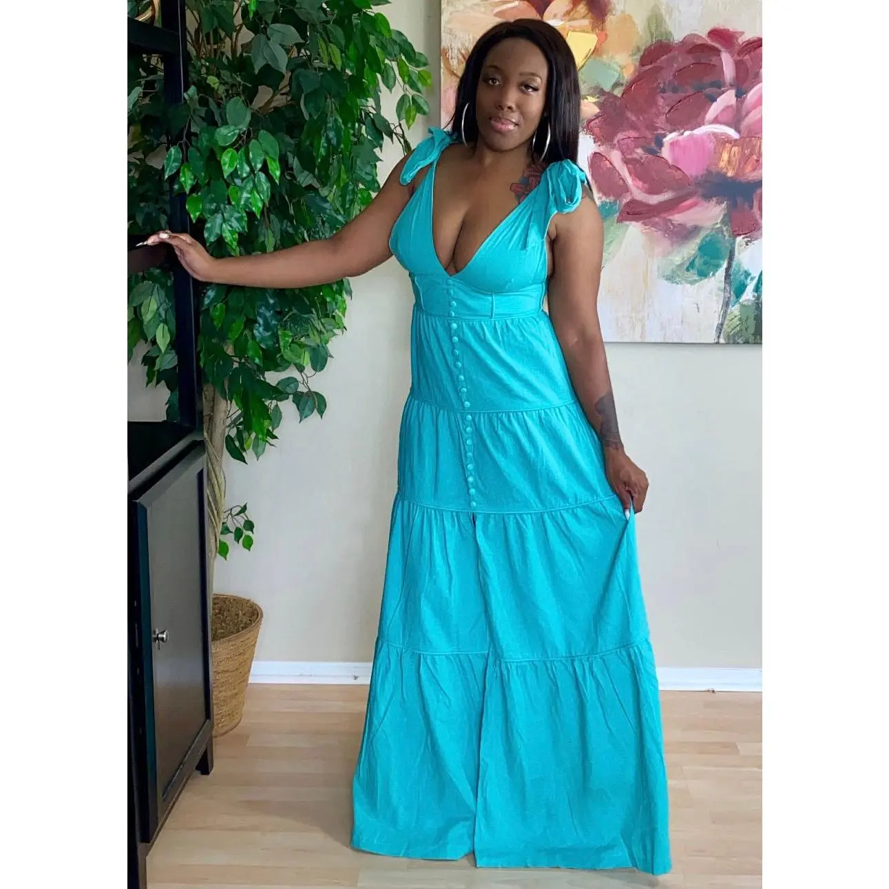 Classy Yet Sassy Maxi Dress