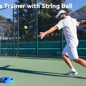 ProTennis Unisex-Adults Rebounder Net Training System 1pc, PE Material, Ideal for Self-Practice & Beginner Drills, Includes Ball Launcher & 2 Tennis Balls