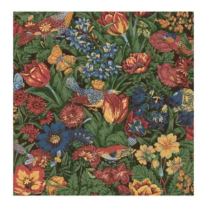 NextWall Bird Floral Vintage Peel and Stick Wallpaper