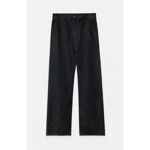 Fear of God ESSENTIALS Men's Vintage Black Denim Straight Work Pants