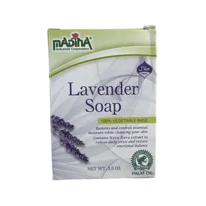 Gentle Lavender Soap - 100% Vegetable Base, Soothes Skin - Skincare