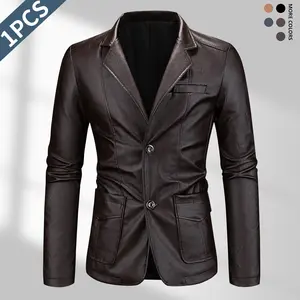 Men's Fashion Casual Jacket - Elegant Stand Collar, Zipper Front Closure, Long Sleeves with Pockets, Black, Suitable for Casual Wear, Casual Jacket | Stylish Black Jacket