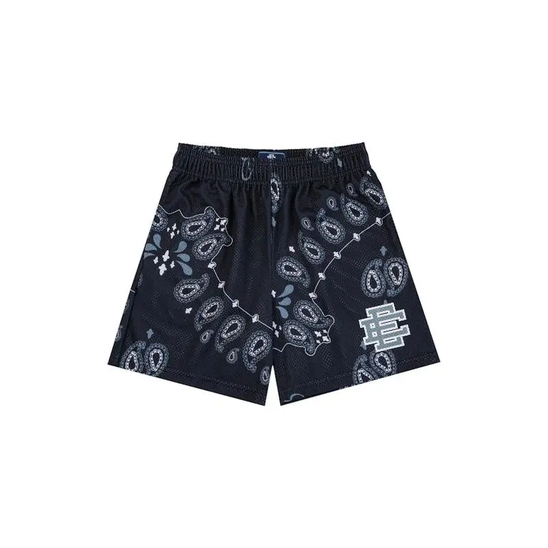 Eric Emanuel EE Basic Short Black Paisley/Silver (men) by StockX