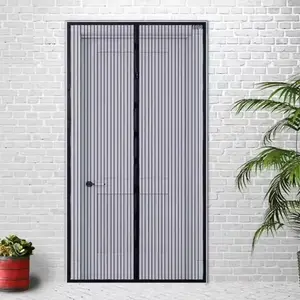 Phenom Mosquito Net Door Screen 36x80 Inch, Easy Install Self-Sealing Mesh, Strong Magnetic Closure, Insect Prevention, No Hands Needed Entry, Sliding Screen Door