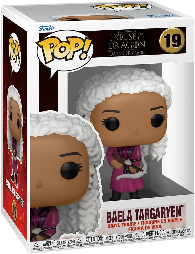 Funko POP TV: House of The Dragon - Baela Targaryen Vinyl Figure Collectible Toy #19