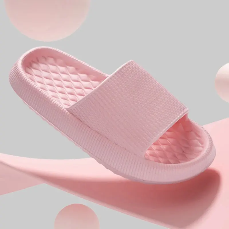 Pillow Cloud Slippers - Platform, Soft Thick Sole, Non-Slip Slides for Women - Perfect for the Streets, Beach, Bathroom, and Home. Walking Shoes Girl Footwear Flipflop Comfort