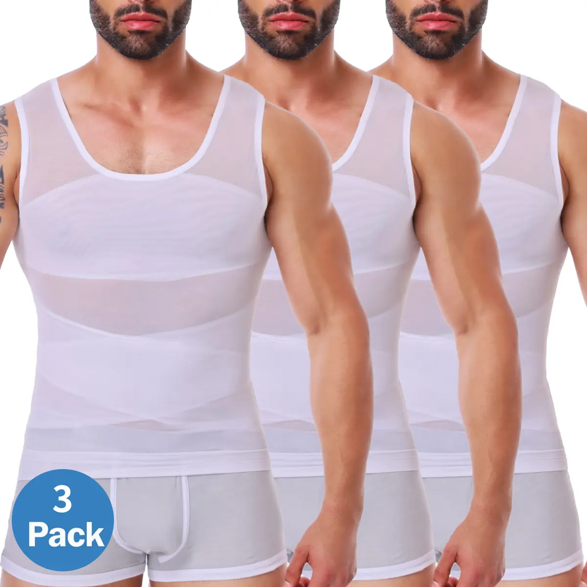 White (3 Pack)