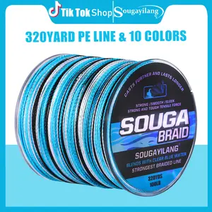 Sougayilang Braided Fishing Line - 320 Yards, Pro Grade Performance for Saltwater & Freshwater,Tackle Accessories