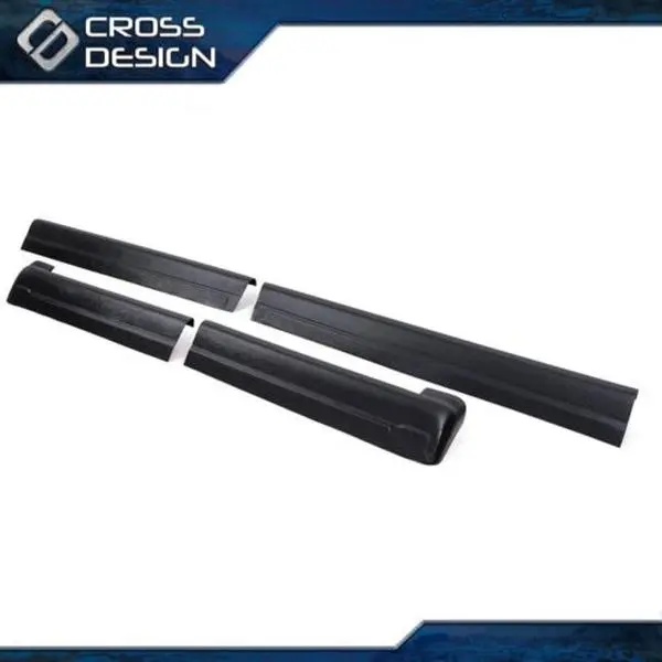 CROSSDESIGN Chrome Rocker Panel Covers - Custom Style Car Door Protector, Brand New in Stock Car Accessory, Truck Accessories for 99-06 Silverado/GMC Sierra Extended Cab